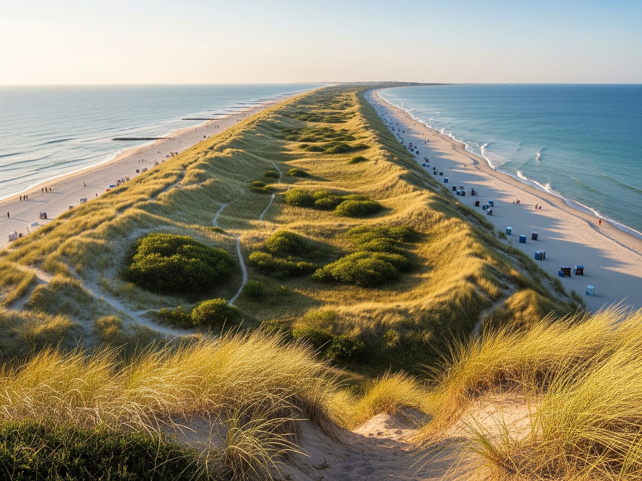 Stadt am Strand